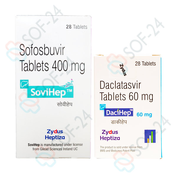 Sovihep Dacihep Софосбувир и Даклатасвир